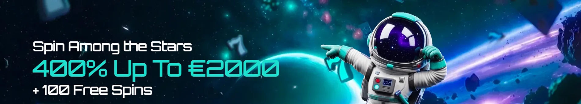 Casino Space Slotz Banner